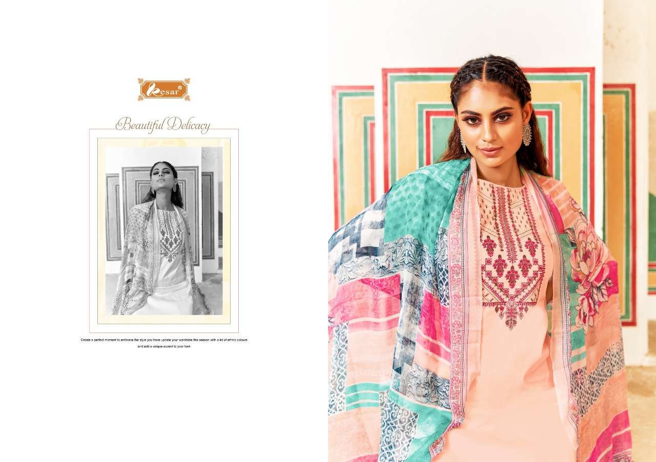 kesar kasturi series 122001 to 122006 jam cotton salwar kameez wholesaler online surat