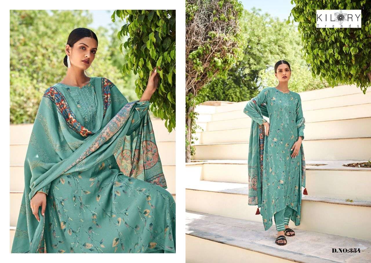 kilory by silk route pure bembreg silk designer salwar kameez online wholesaler surat