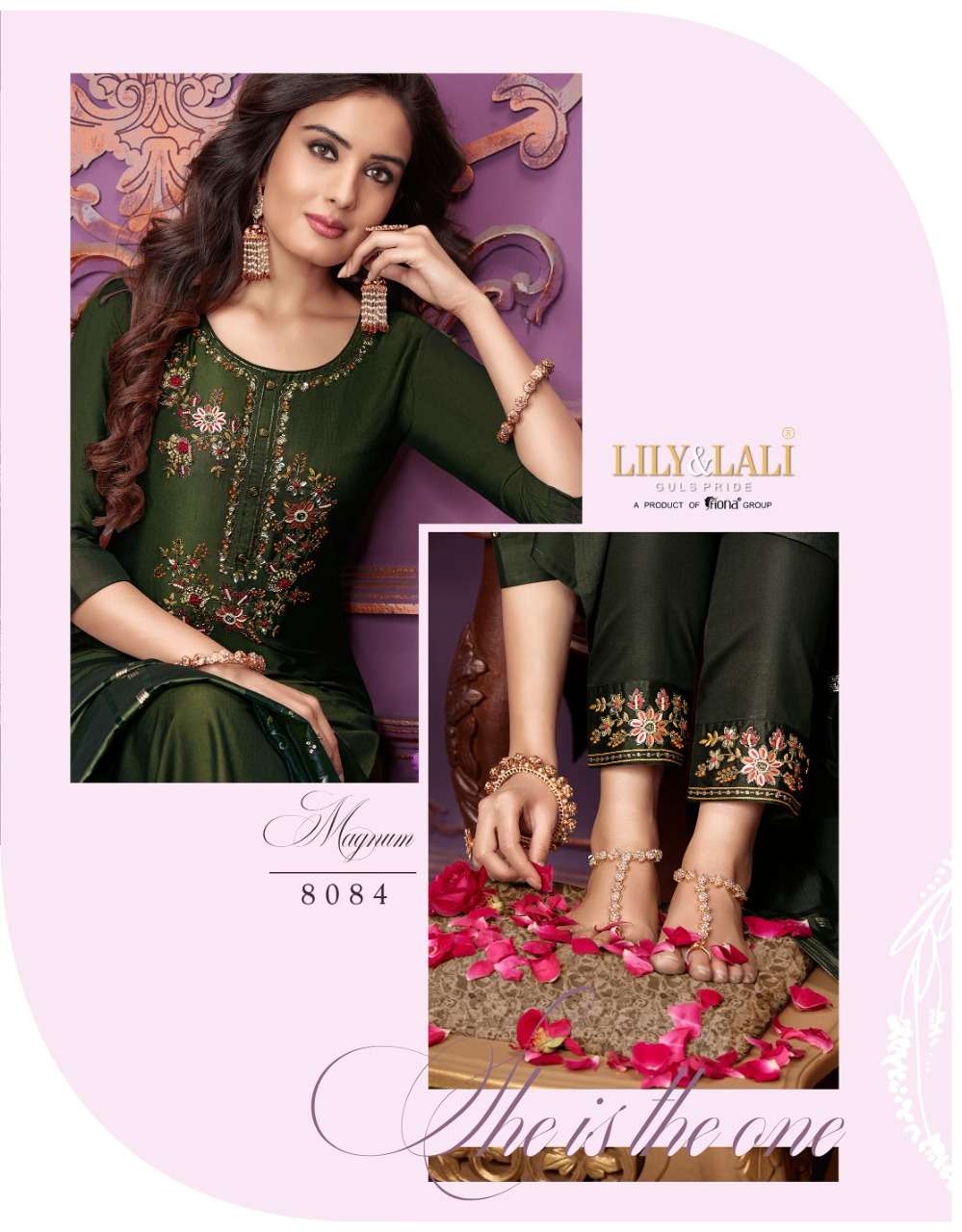 lily and lali magnum series 8081 - 8088 designer bemberg silk stich salwar kameez wholesale dealer at surat 