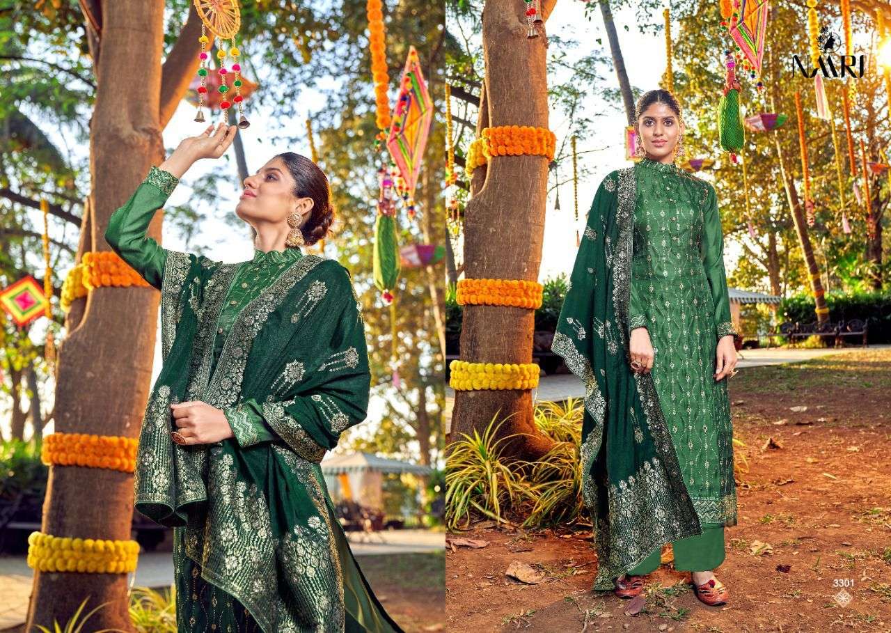 naari swara dress material catalogue wholesale price surat