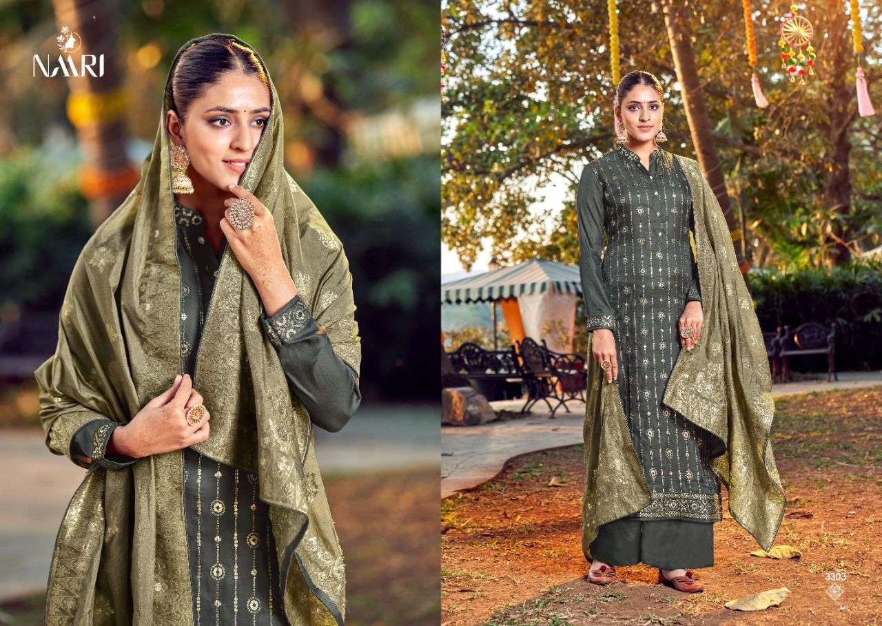 naari swara dress material catalogue wholesale price surat