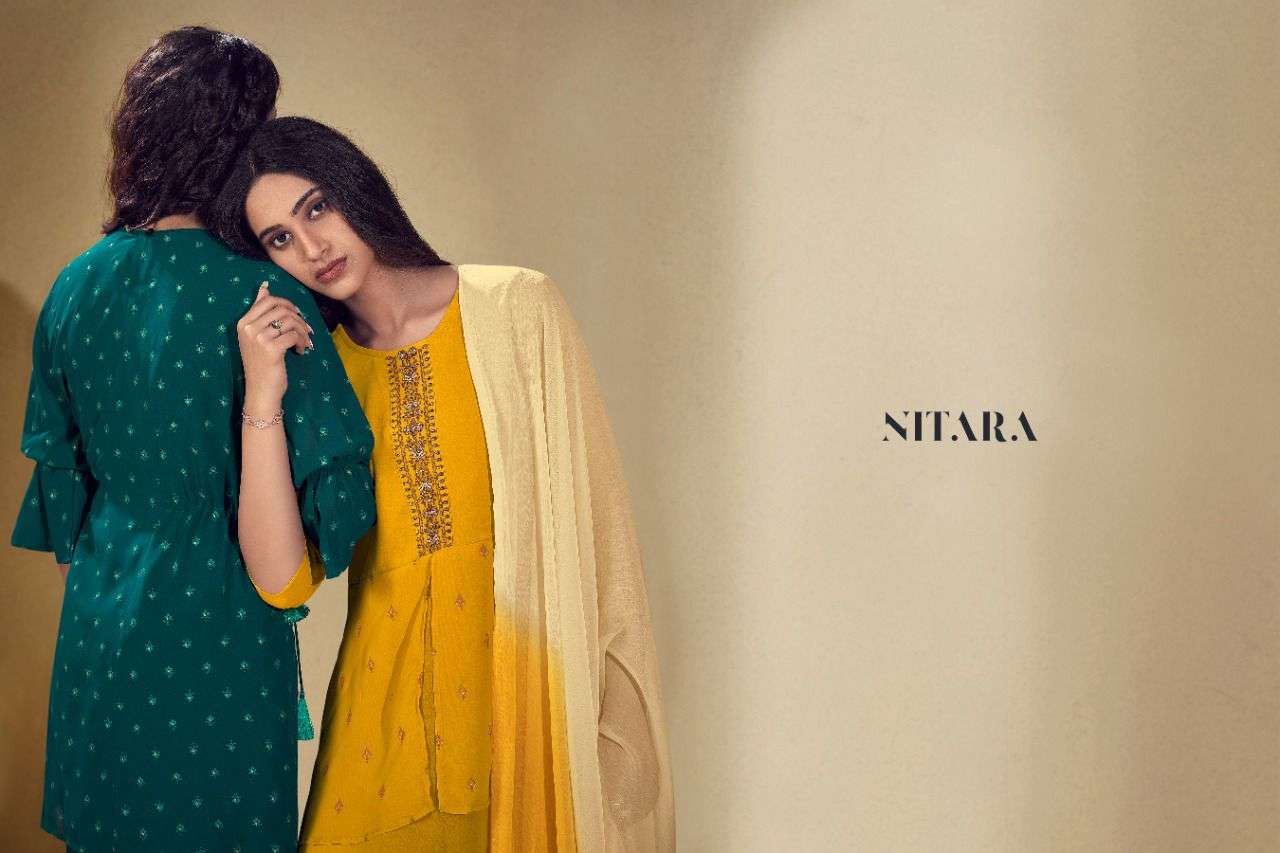 nitara ghazal designer kurtis wholesale price surat
