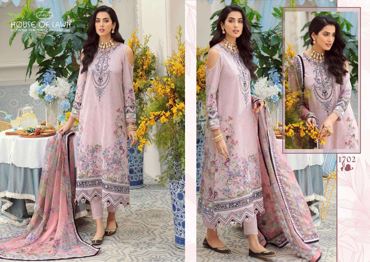 noor by house of lawn designer cotton suits with cotton dupatta online wholesaler 