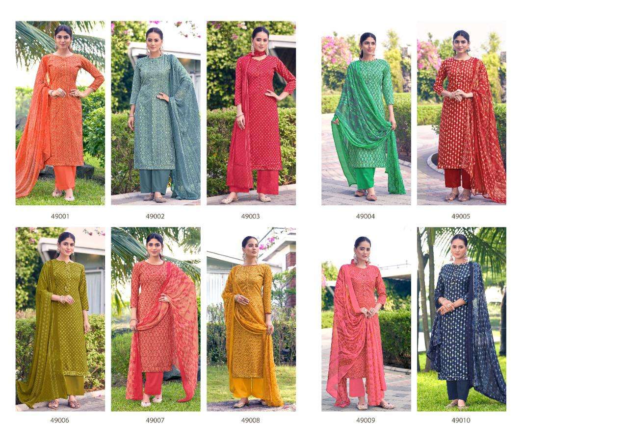 radha fab glamour vol 2 49001-49010 series cotton trendy salwar kameez wholesale price