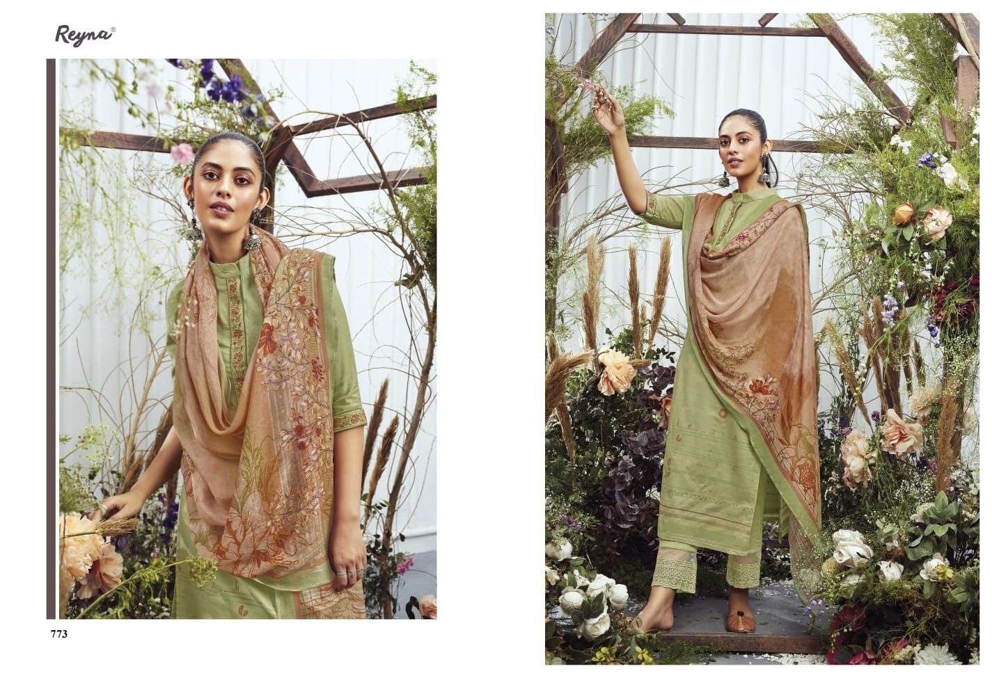 reyan alora cotton dubby indian designer salwar kameez wholesaler surat