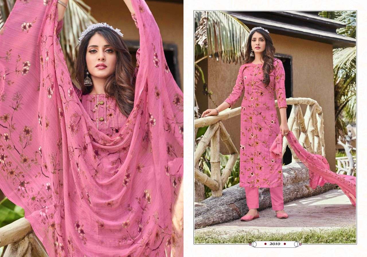 rose 2001 - 2010 series cotton summer special salwar kameez wholesaler radha fab dealer pratham fashion surat