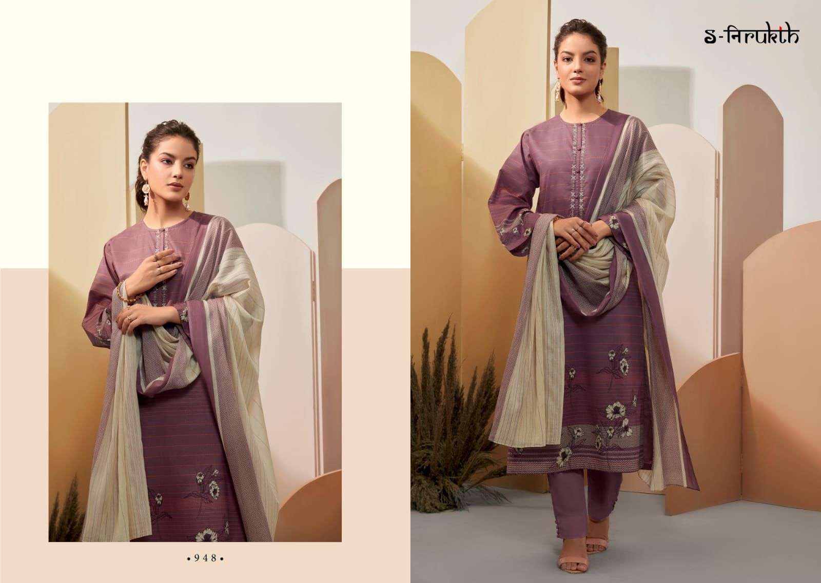 sahiba nirukth aaliaa cambric cotton printed salwar kameez wholesaler online shopping surat  