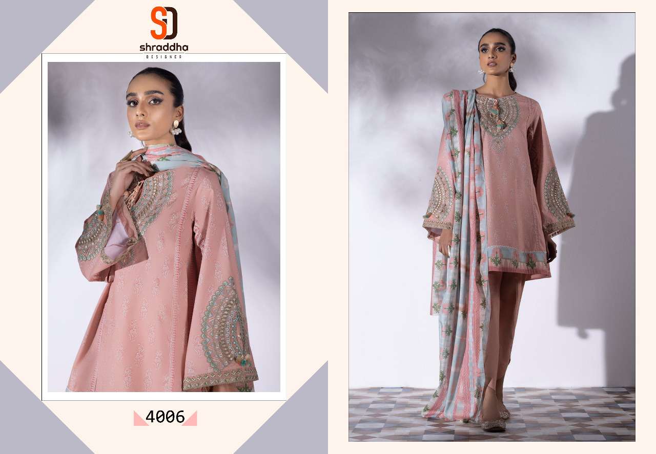 shraddha designer marjjan vol 4 fancy pakistani salwar kameez wholesale price surat