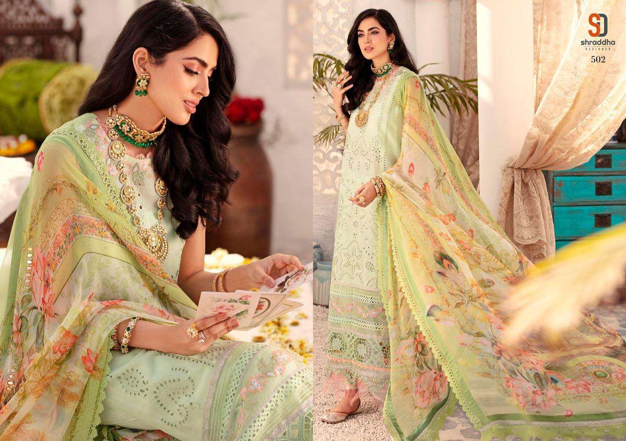 shraddha designer noor vol 5 fancy pakistani salwar kameez wholesale price 