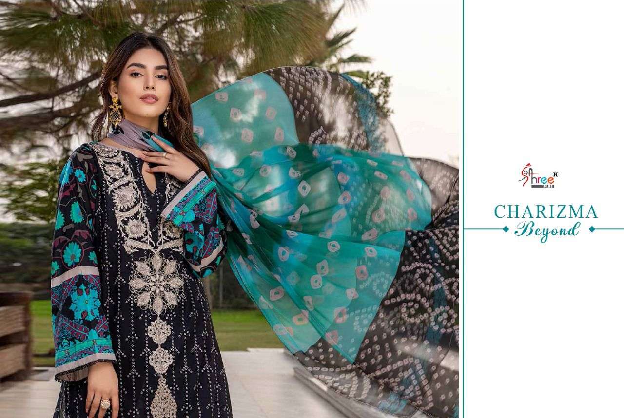 shree fabs charizma beyond 2141-2146 series chiffon dupatta pakistani dress online surat