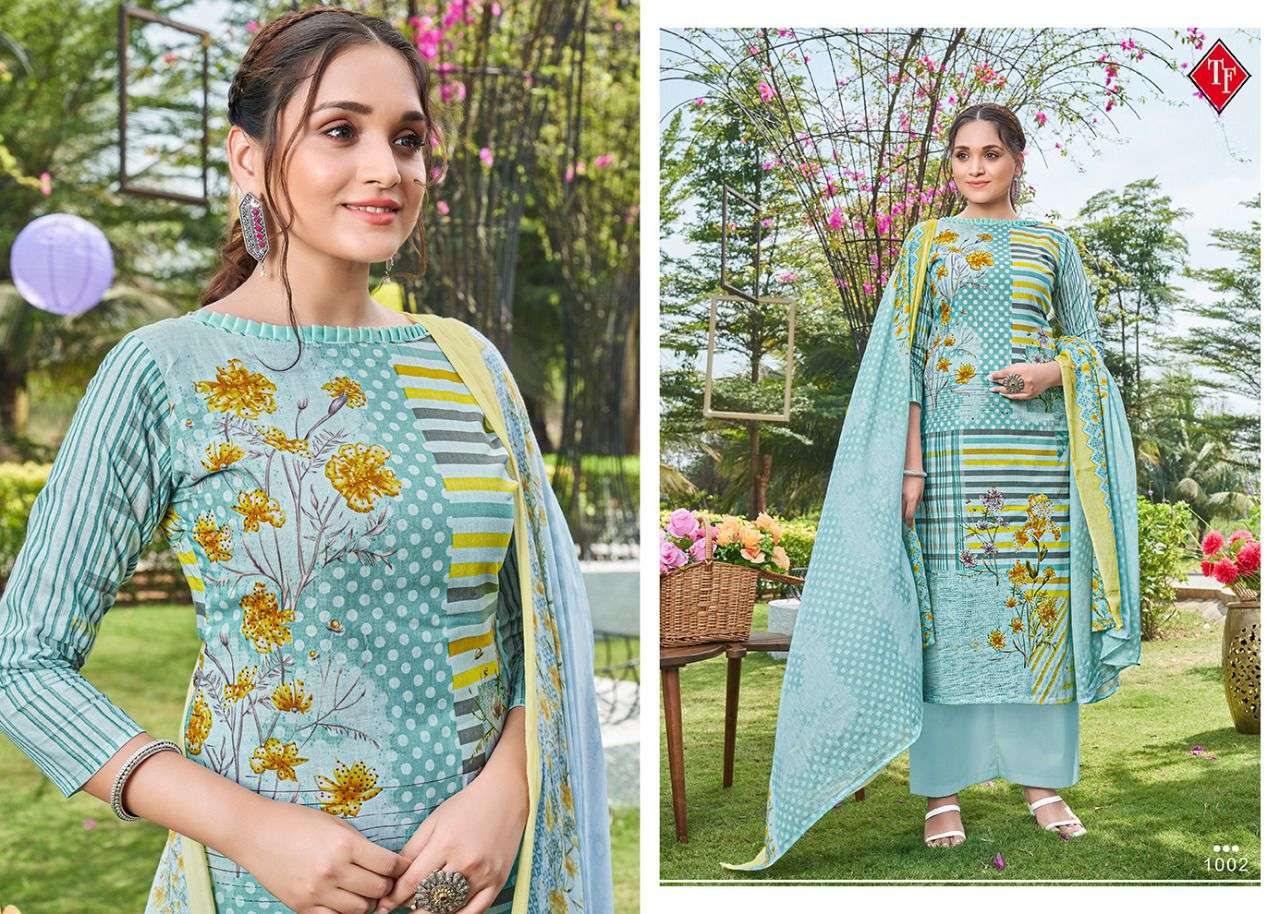tanishk fashion prisha 1001-1008 series designer salwar kameez wholesale price