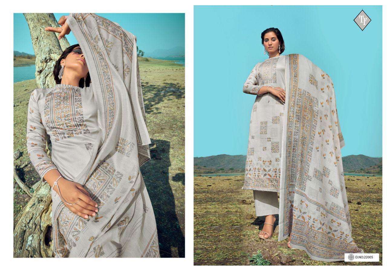 tanishk fashion spring cool 22001-22006 series designer salwar kameez wholesale price india