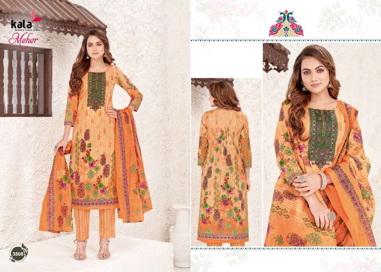 tarika creation kala meher vol 7 premium cotton salwar suits collection wholesale price
