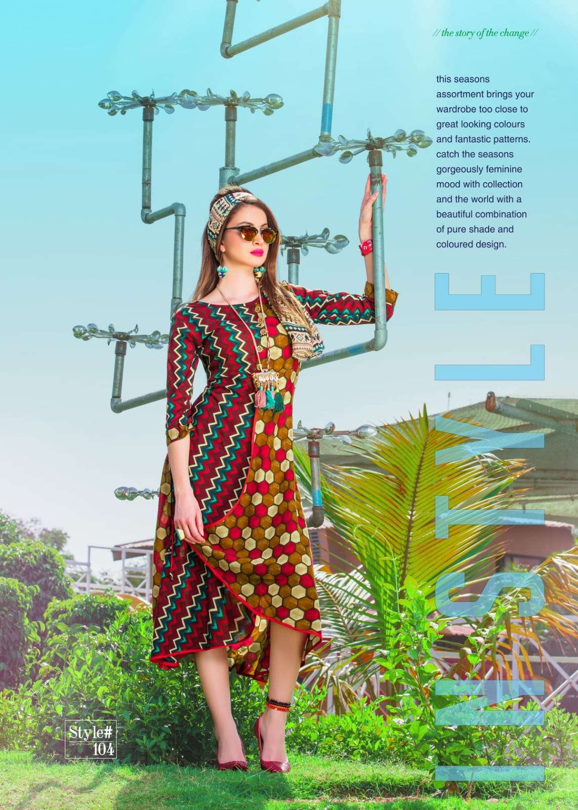 tips and tops winnie cotton printed fancy kurtis wholesale price surat