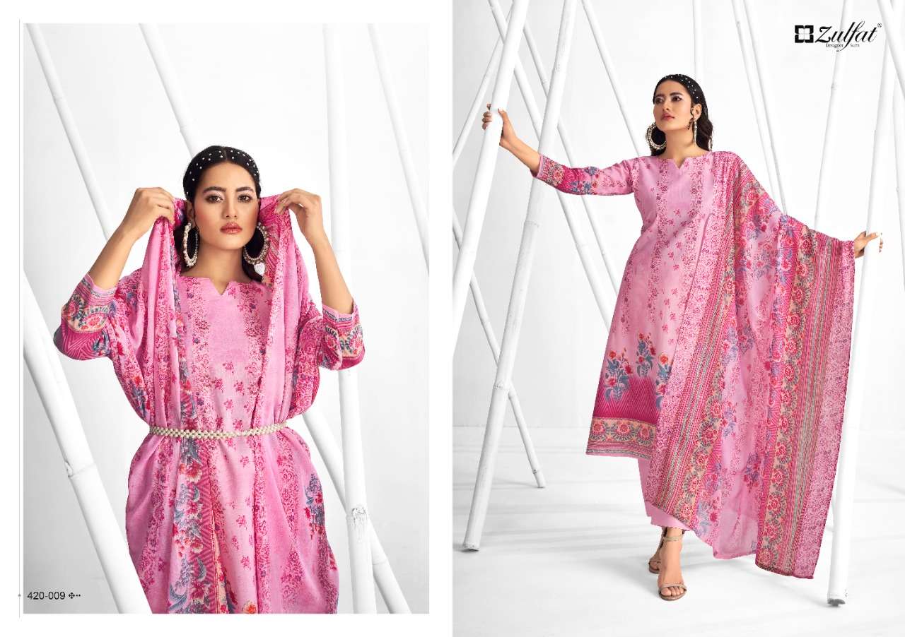 zulfat by  shaheen indian cotton catalouge salwar kameez online shopping surat 