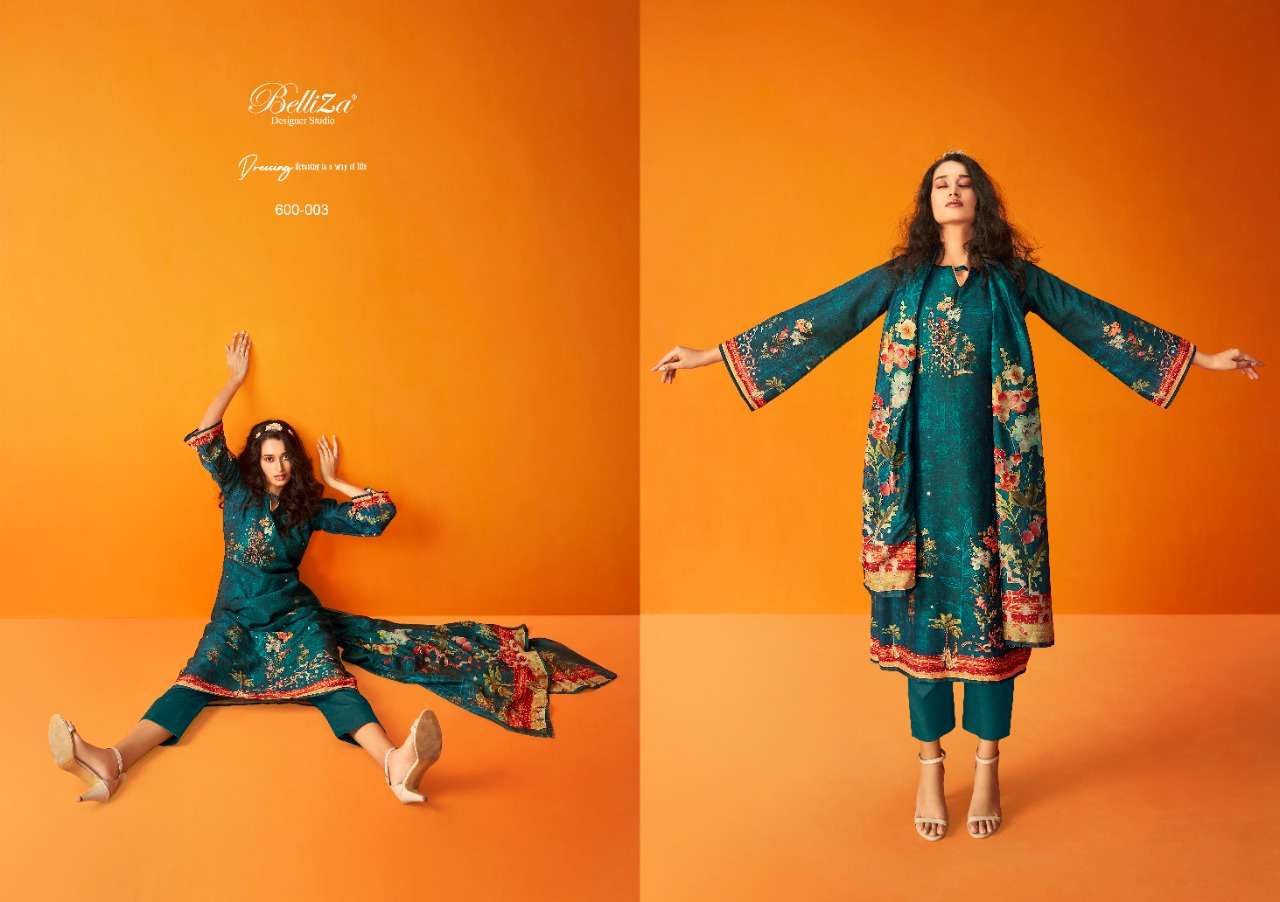 belliza designer studio by nature muslin with digital printed salwar kameez wholesaler surat