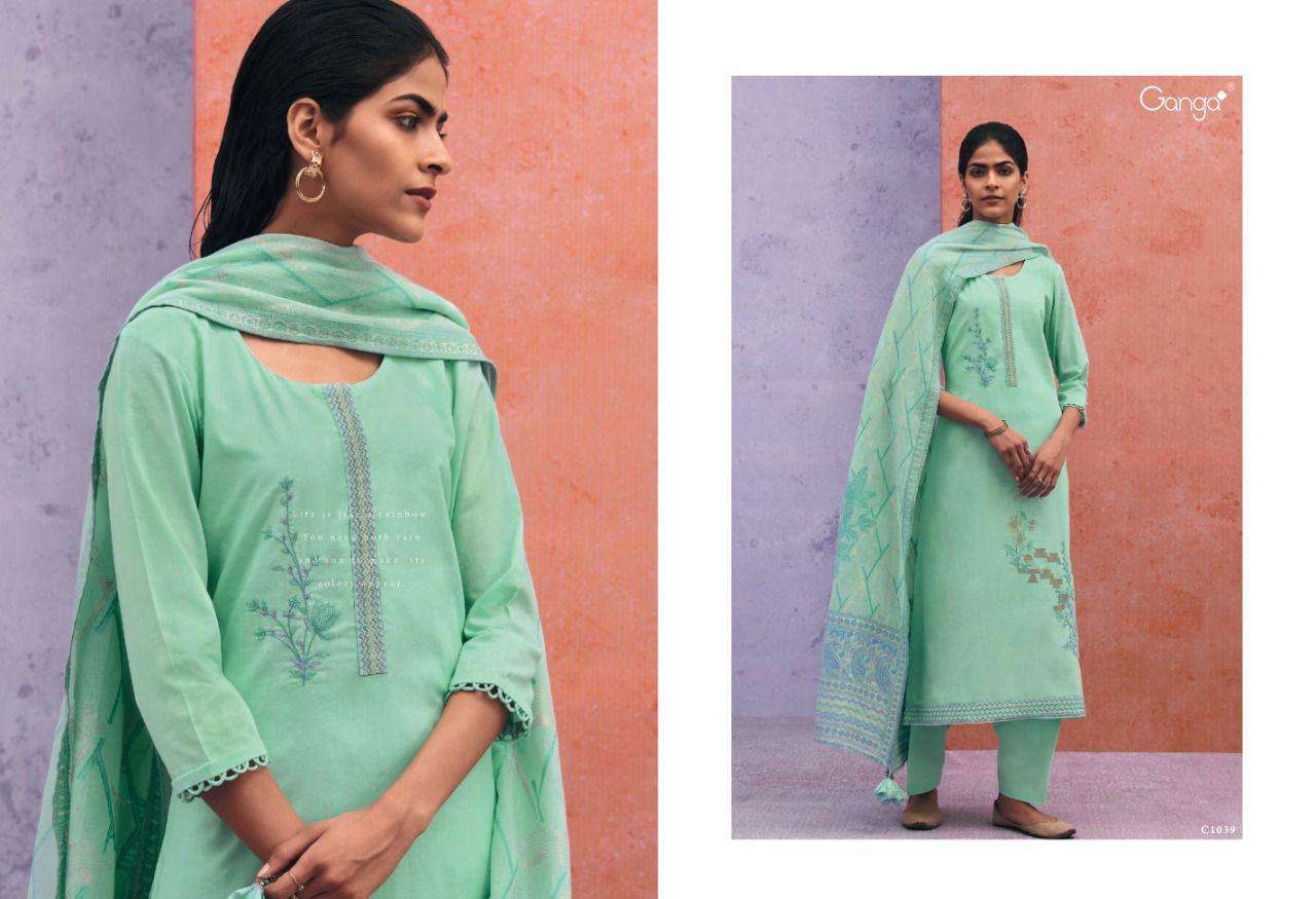 ganga colours catalogue stylish punjabi salwar kameez catalogue surat
