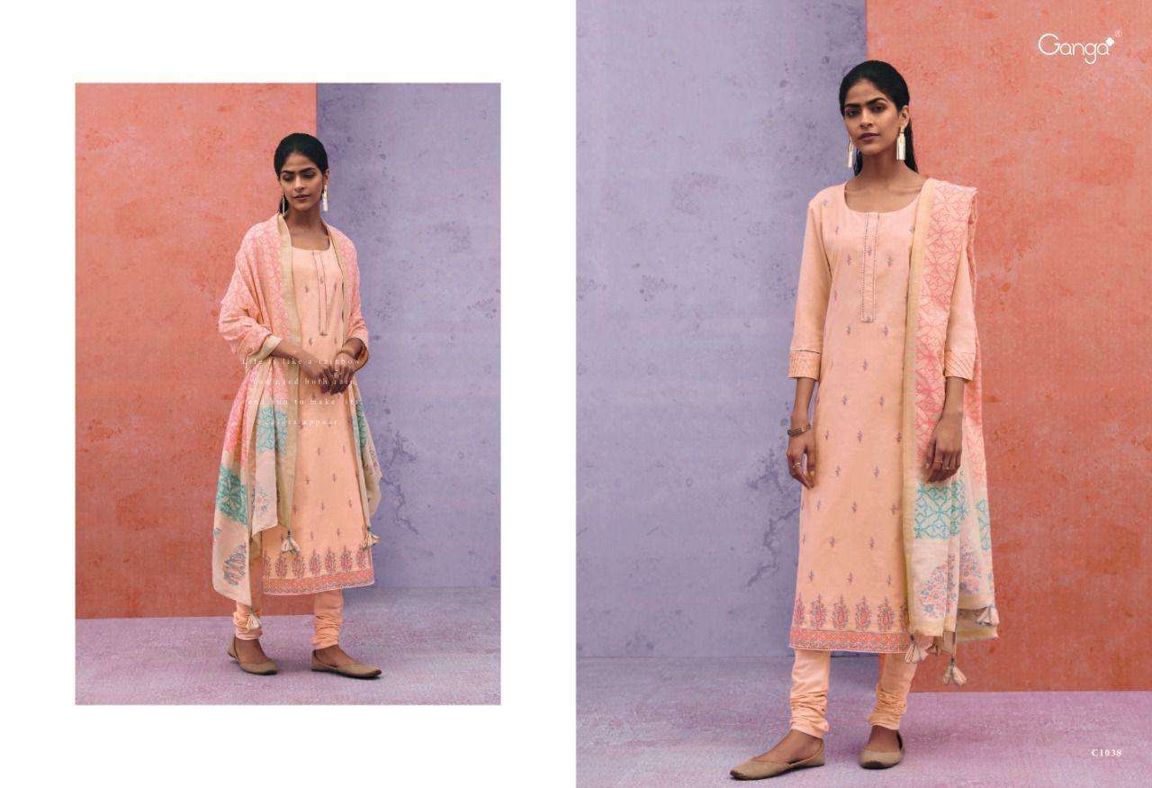 ganga colours catalogue stylish punjabi salwar kameez catalogue surat