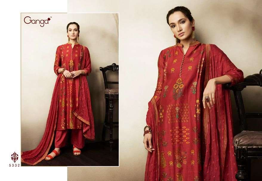 ganga eliza premium kora silk designer salwar kameez online wholesalersurat