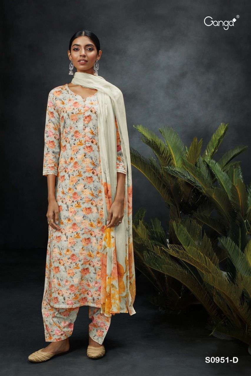 ganga timila 951 series designer punjabi wear salwar kameez wholesale price surat