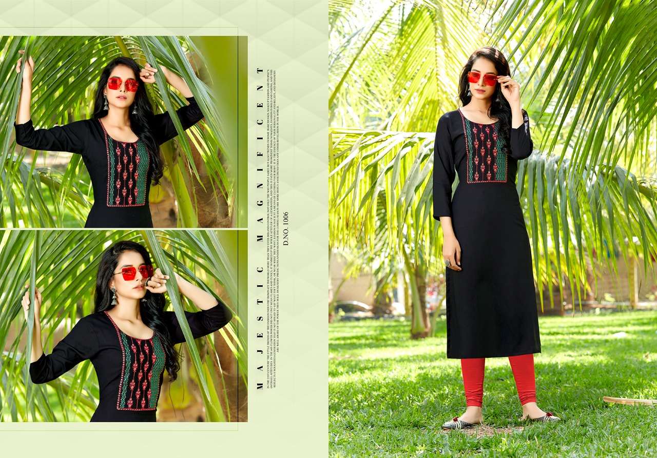 jinesh nx aaliya vol 2 rayon trendy kurtis collection wholesale price