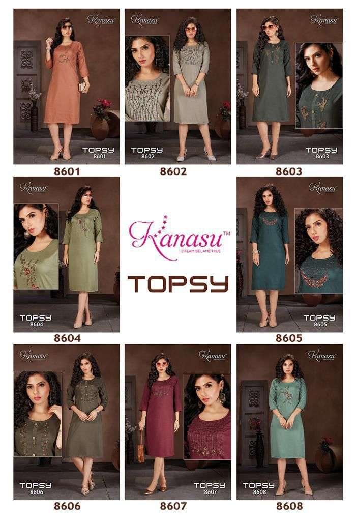 kanasu topsy viscose lining kurti collection online shopping surat 