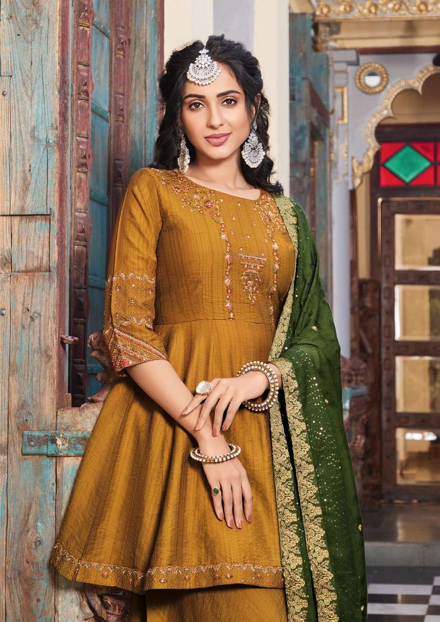 koodee gulabo vol 2 6061-6066 series party wear collection wholesale price