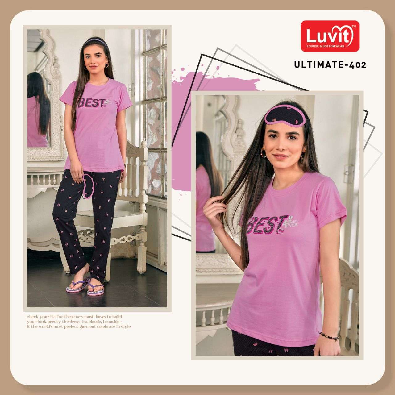 luvit ultimate vol 4 t shirt and track pant collection wholesale price surat