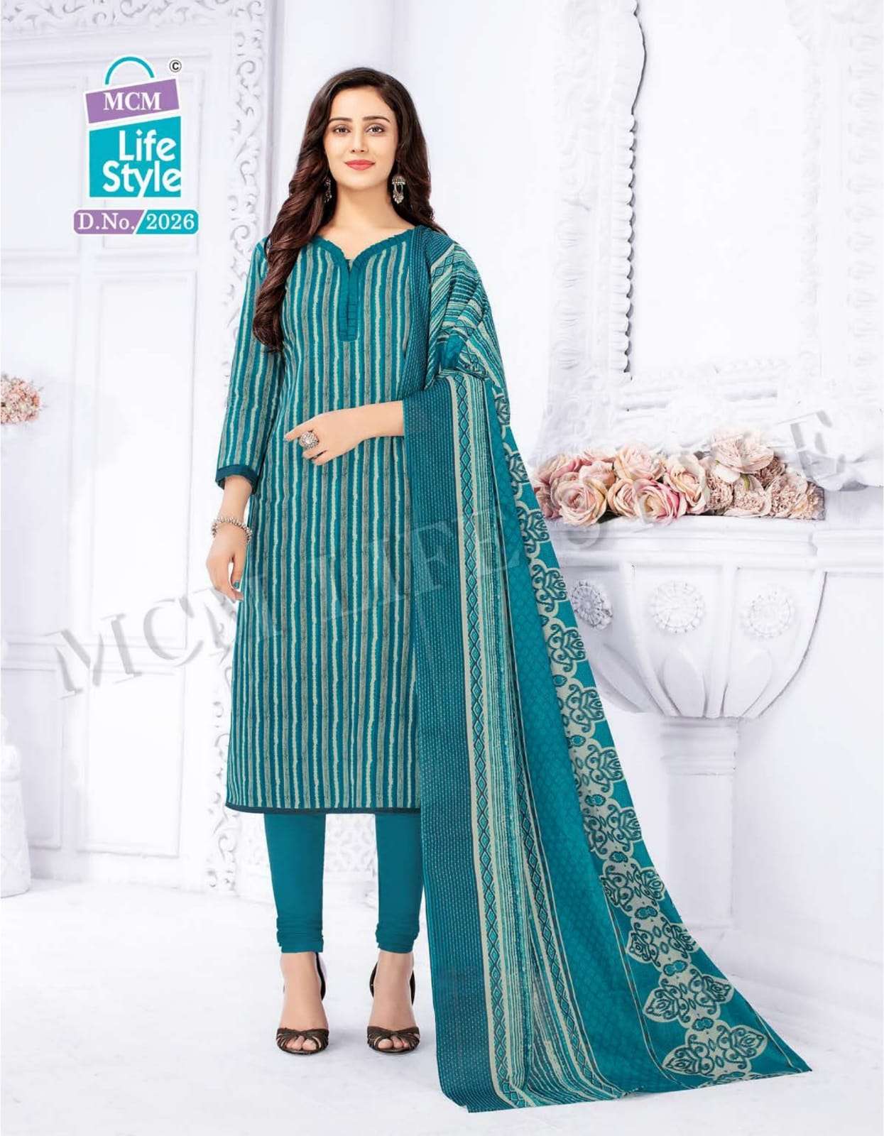 mcm lifestyle classic lawn unstiched dress material collection surat