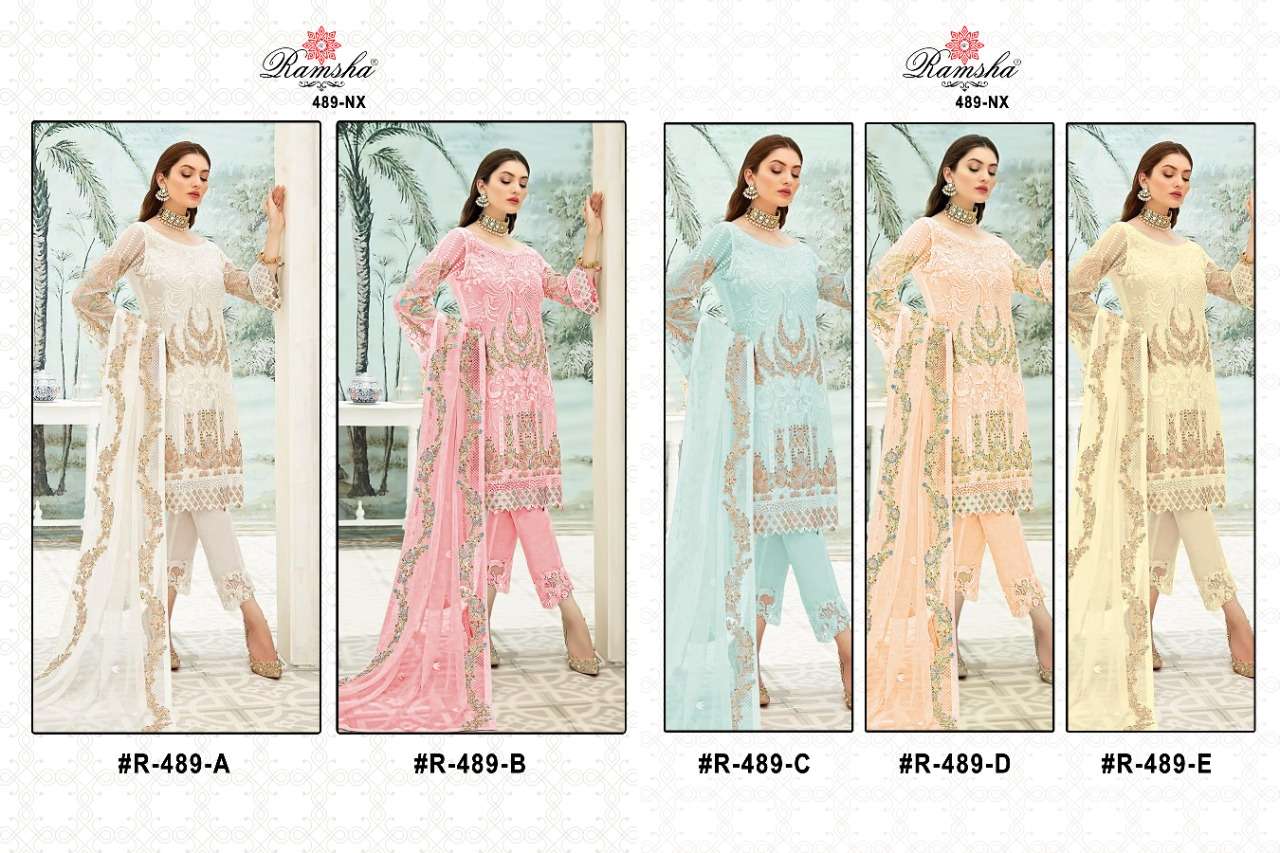 ramsha 489 nx colour edition salwar kameez catalogue wholesale price 