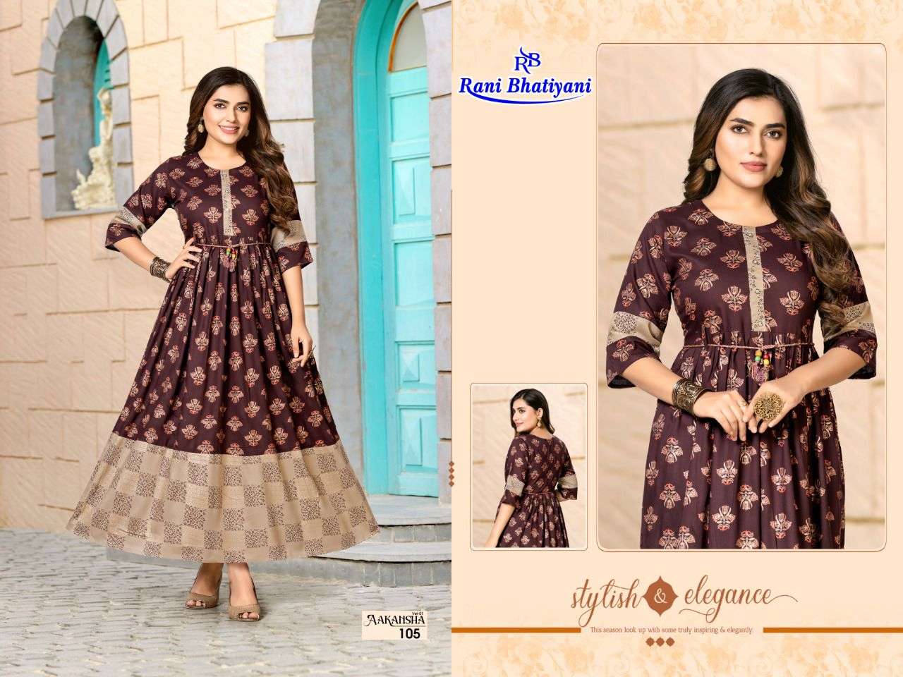 rani bhatiyani aakansha vol 1 fancy flair kurtis catalogue wholesale price surat