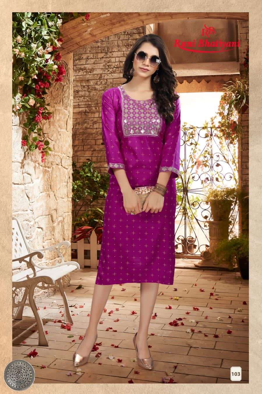 rani poshak vol 4 reyon designer kurti collection online shopping wholesale market surat