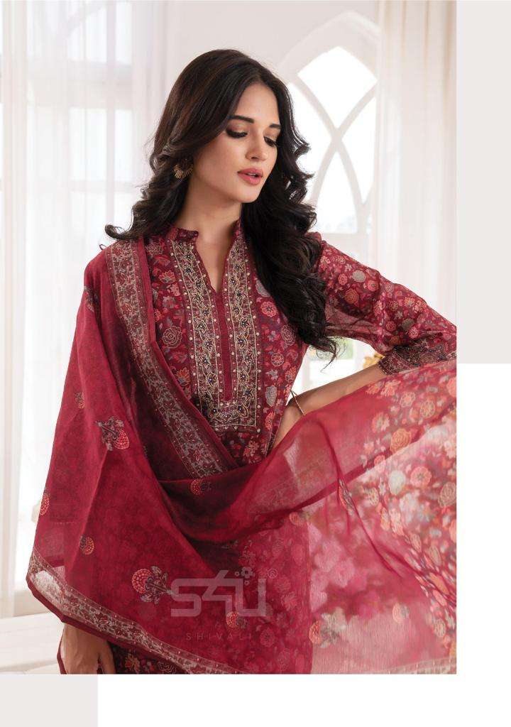 s4u saanjh 101-106 series party wear suits collection wholesale price surat