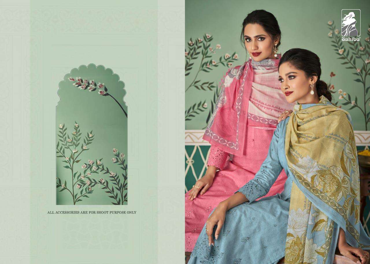 sahiba amara pure cambric cotton salwar kameez catalogue wholesale price surat