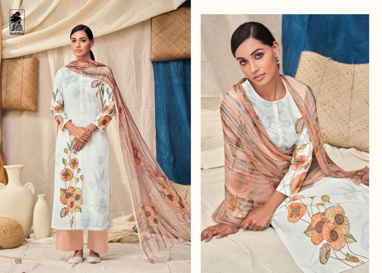 sahiba anokhi italian cotton unstich dress material collection wholesale price