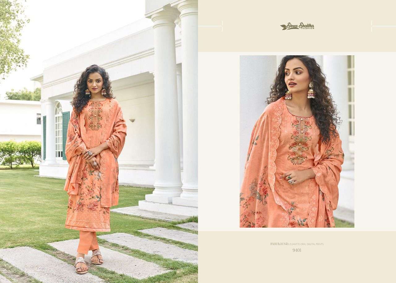 shalika fashion vol 94 9401-9408 series embroidered salwar kameez wholesale price