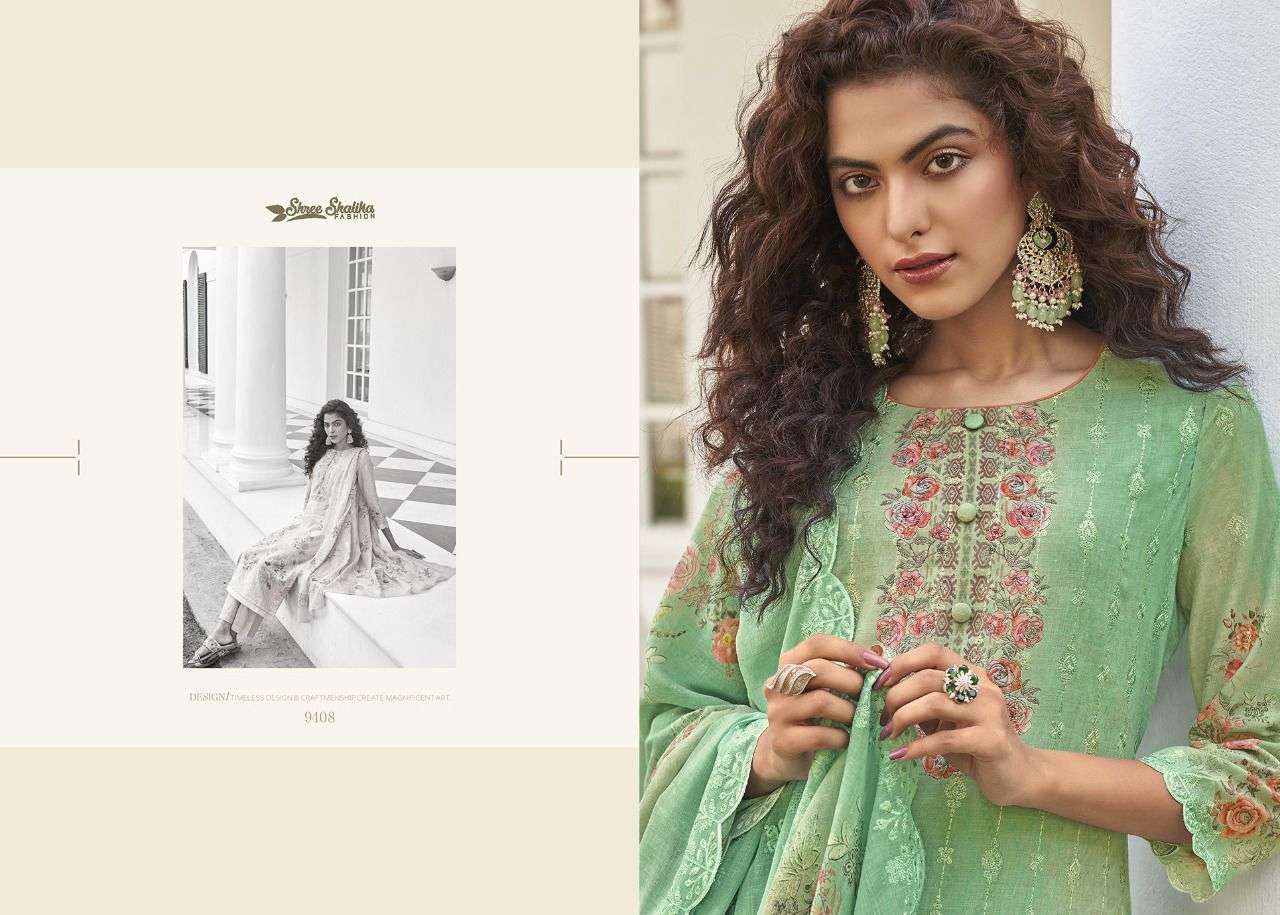 shalika fashion vol 94 9401-9408 series embroidered salwar kameez wholesale price