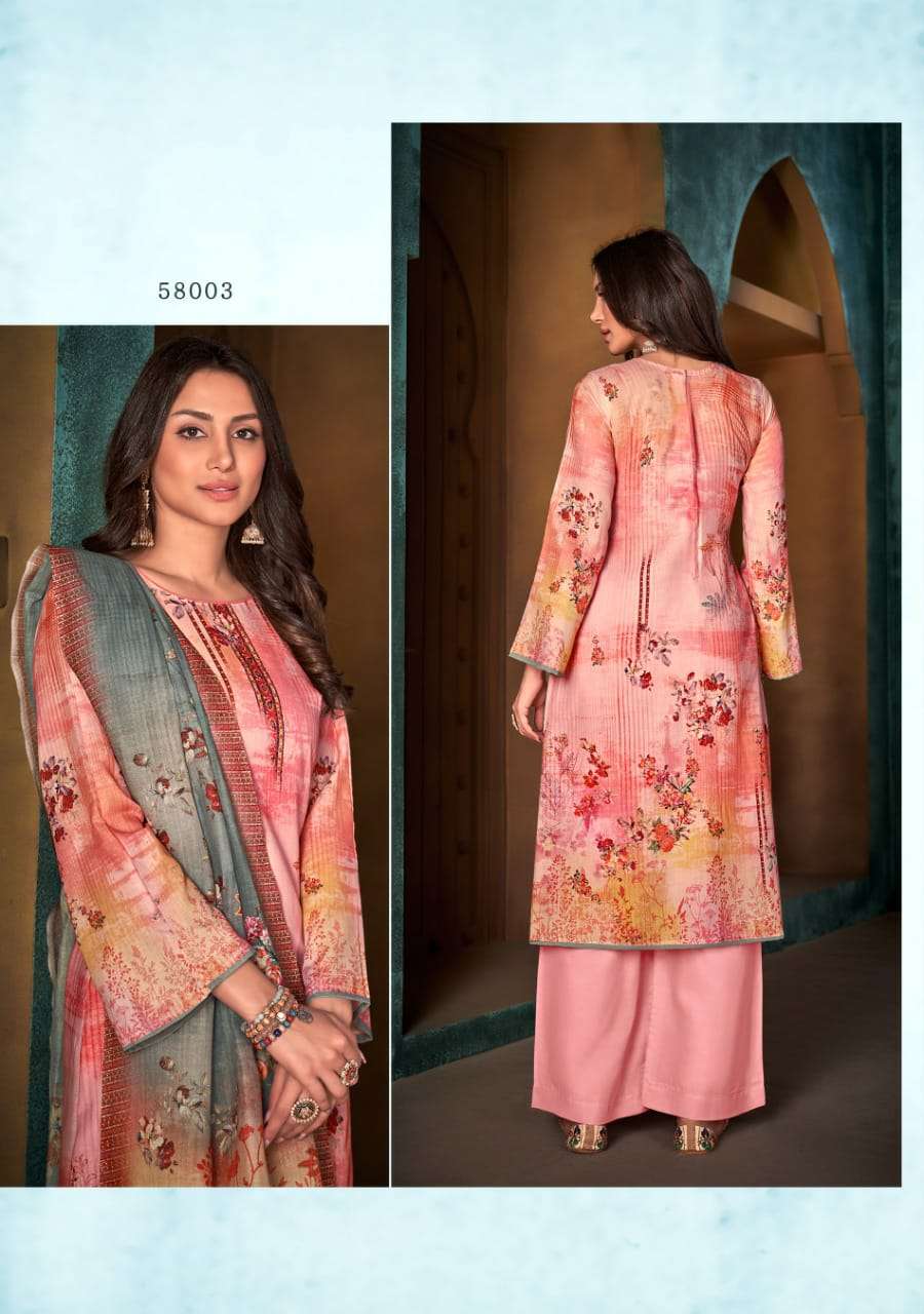 skt suits coral 58001-58006 series cambric cotton dress material collection wholesale price 