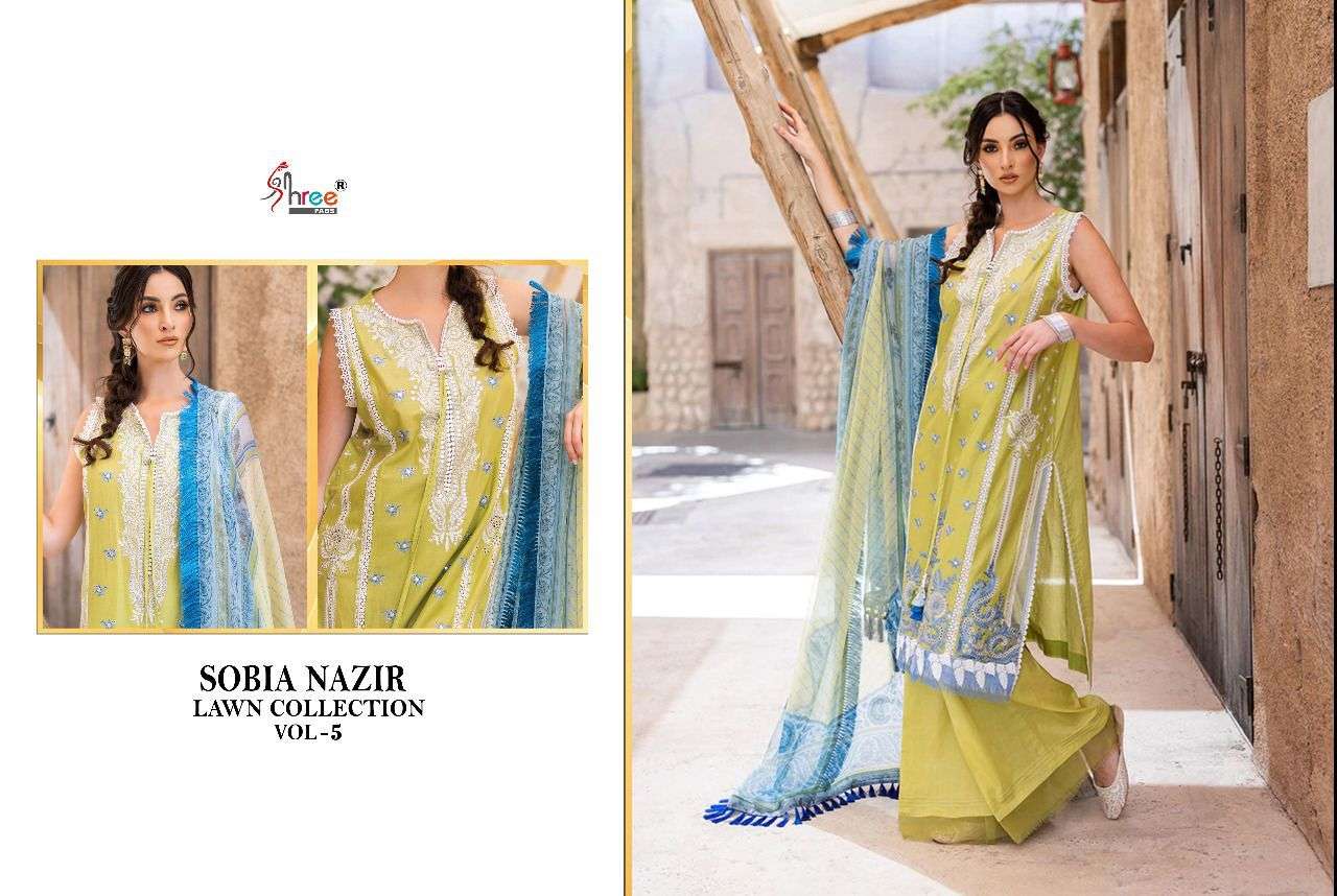 sobia nazir lawn collection vol 5 by shree fabs fancy salwar kameez wholesale price