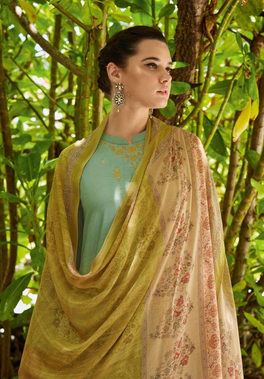 varsha fashion naksh moonga silk designer salwar kameez wholesale price 