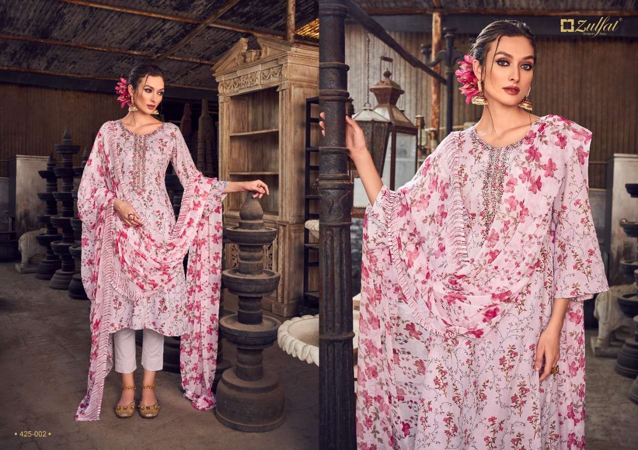 zulfat designer mitakshi jam cotton fancy salwar kameez wholesale price surat