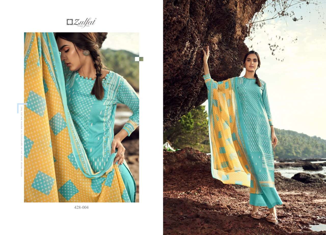 zulfat designer waves salwar kameez catalogue wholesale price