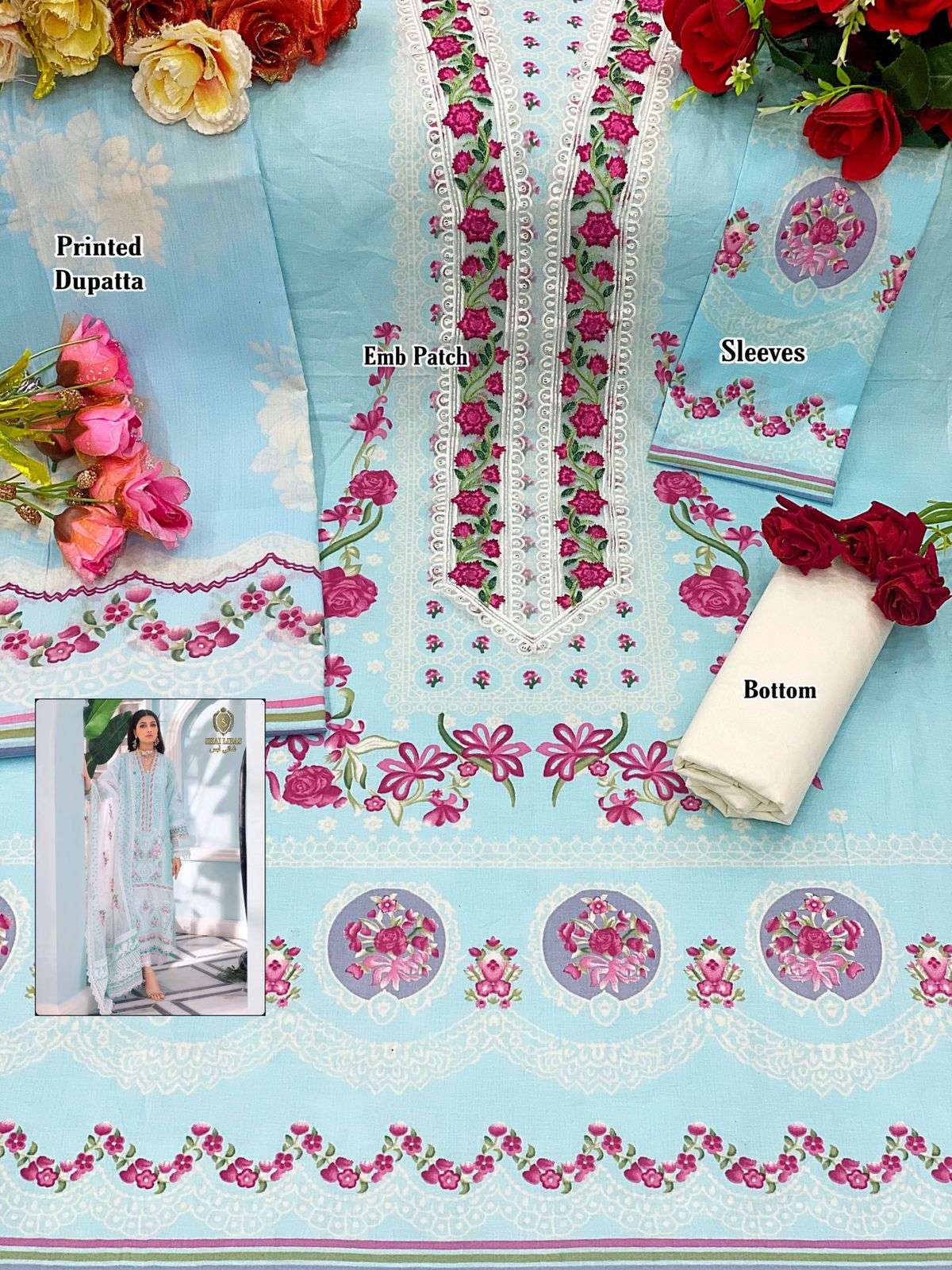 anaya by shai libas cambric cotton designer salwar kameez wholesale price