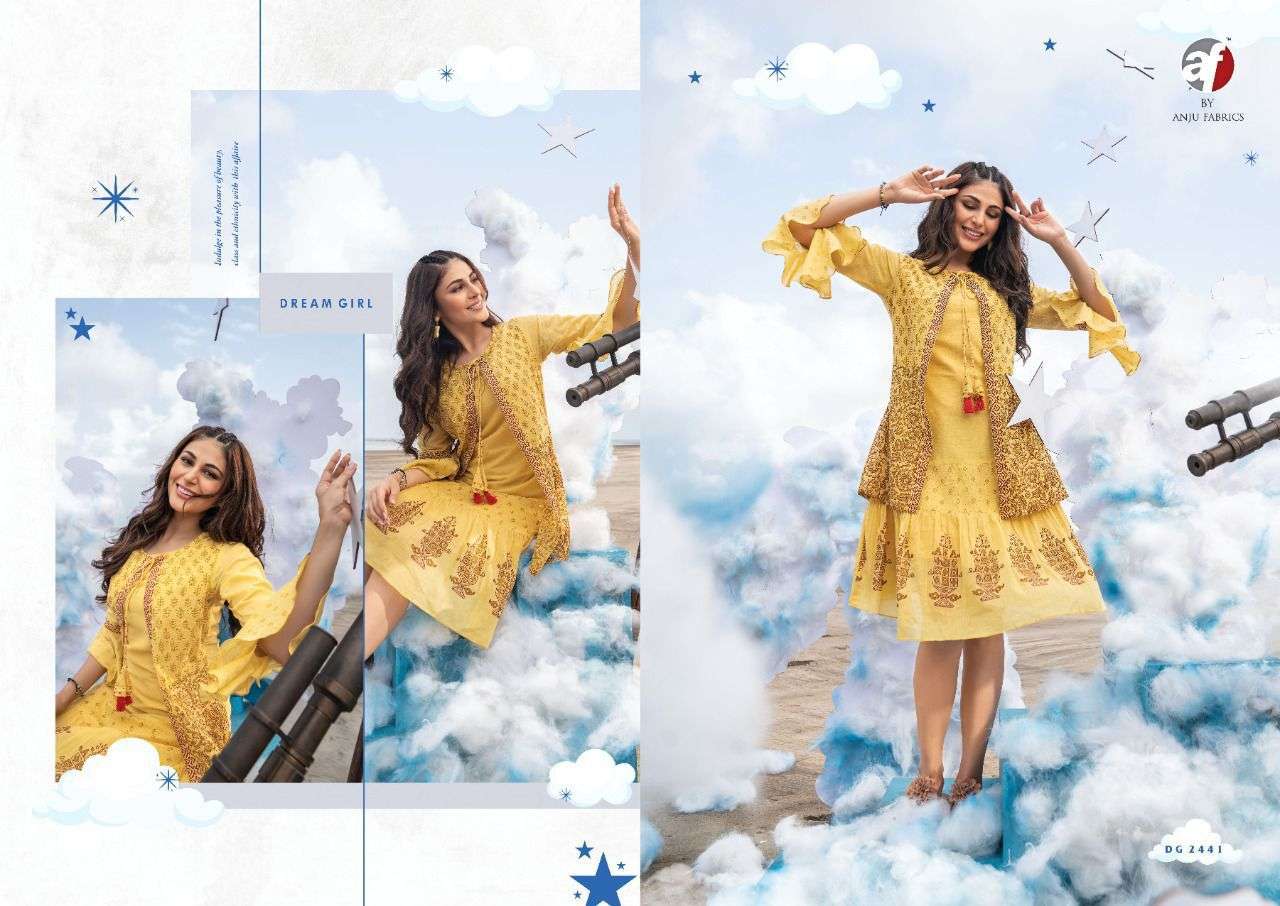Dream Girl 4 Exclusive Designer Casual Wear Rayon Kurti With Pant  Collection - The Ethnic World