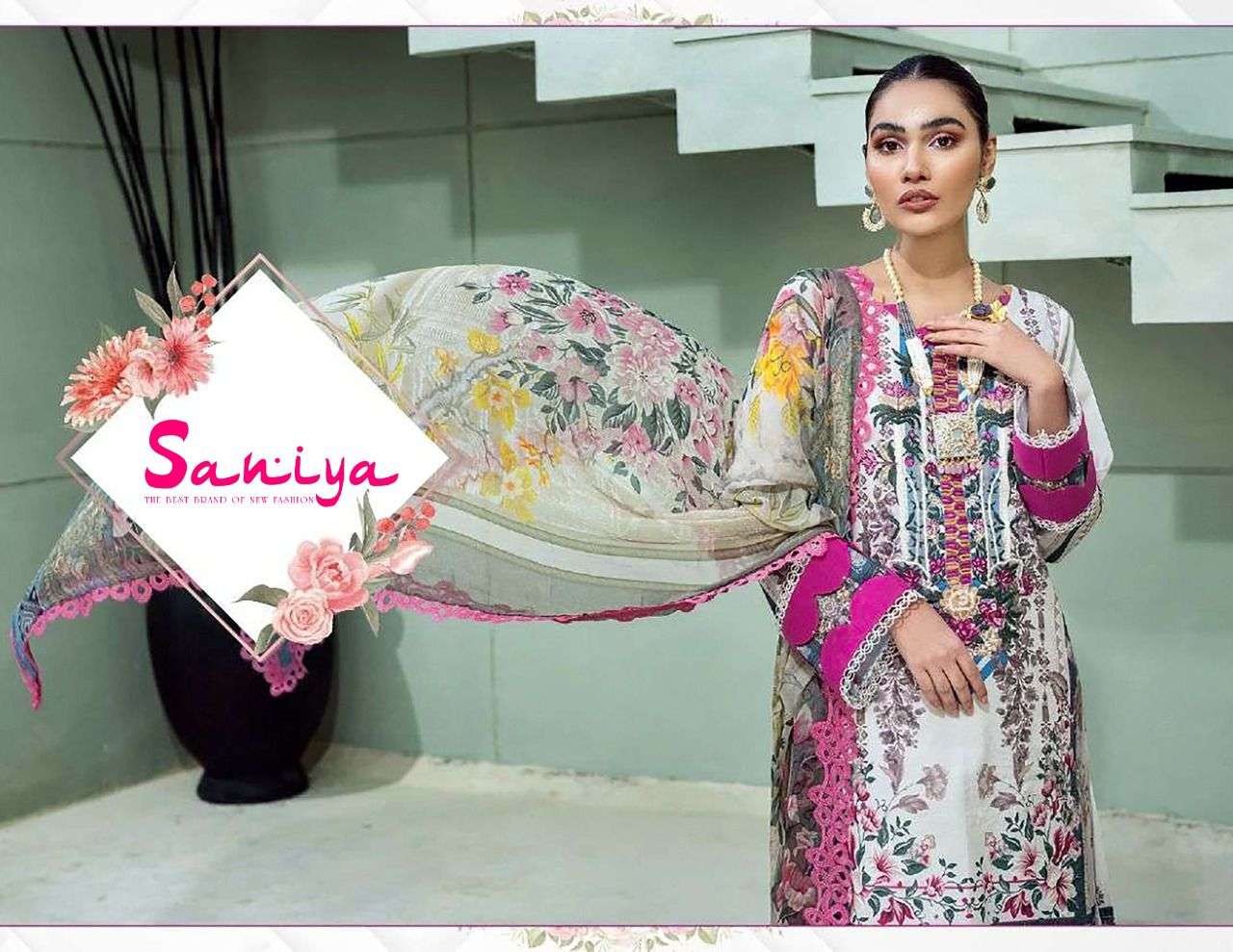 apana cotton saniya vol 7 premium cotton fancy salwar kameez wholesale price at pratham exports surat