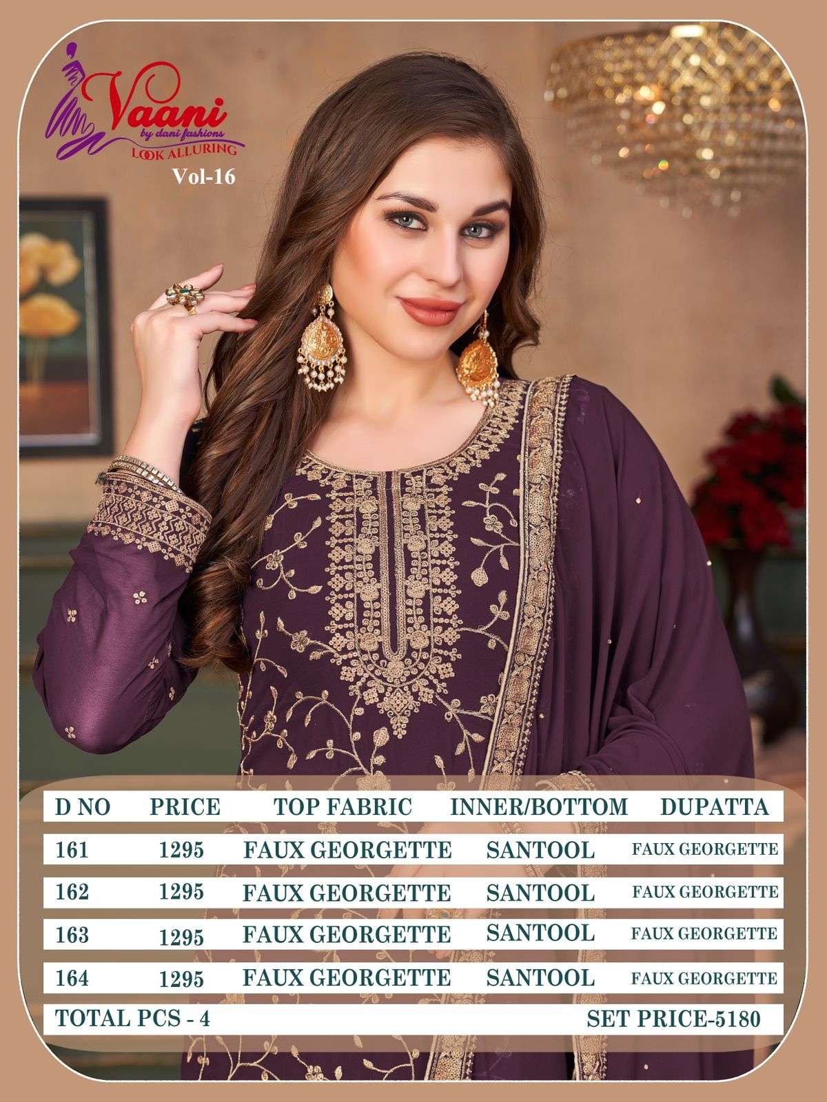 buy online latest twisha vaani vol 16 georgette embroidered salwar kameez surat