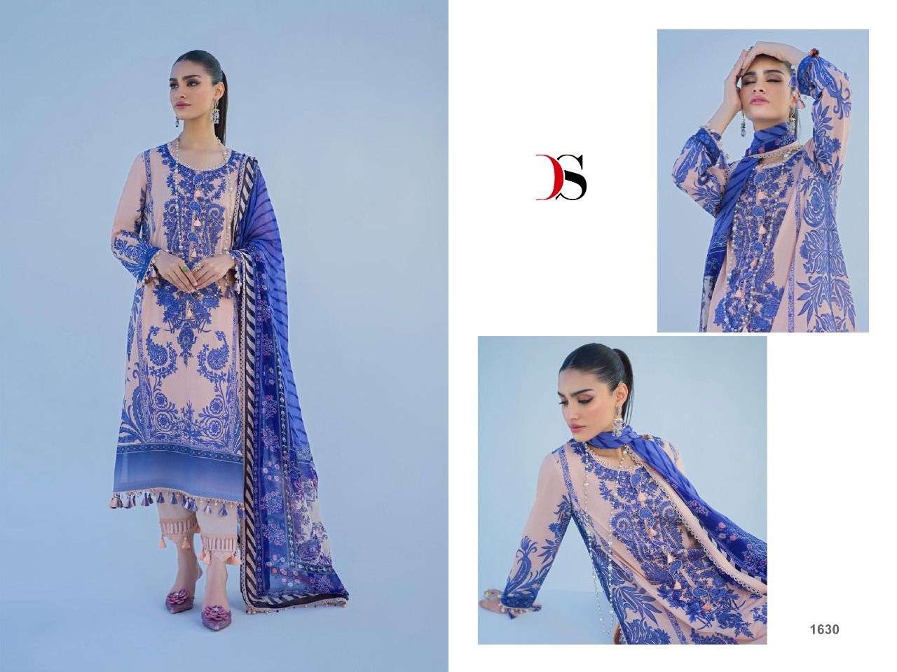 deepsy suits sana safinaz muzlin 22-2 pure cotton salwar kameez wholesale price 