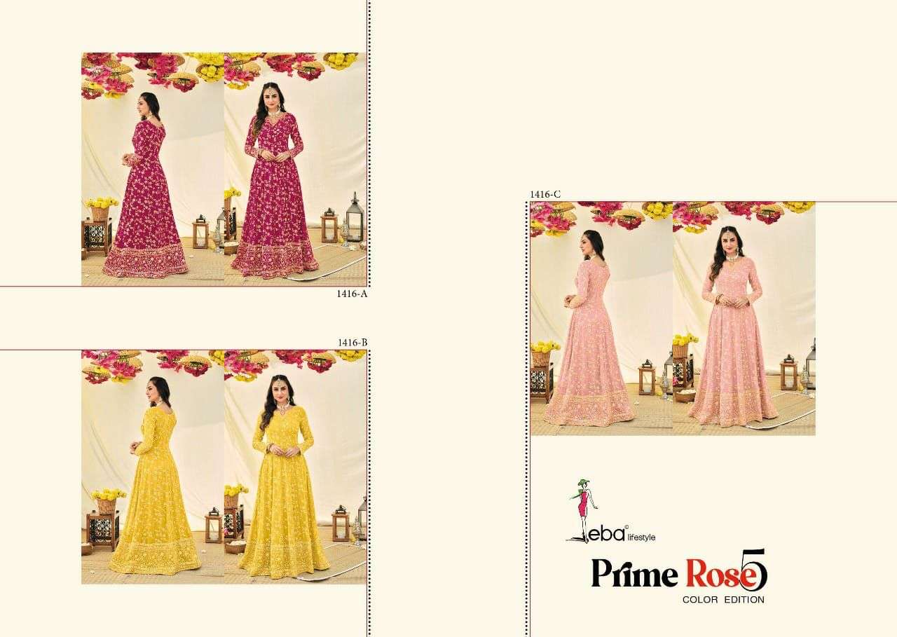 eba lifestyle prime rose vol 5 colour edition salwar kameez wholesale price surat