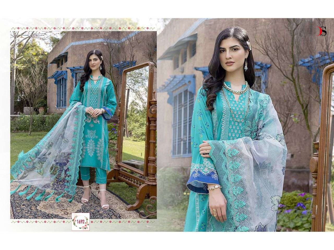 firdous aniq lawn 22 by deepsy suits latest pakistani salwar kameez wholesale price surat