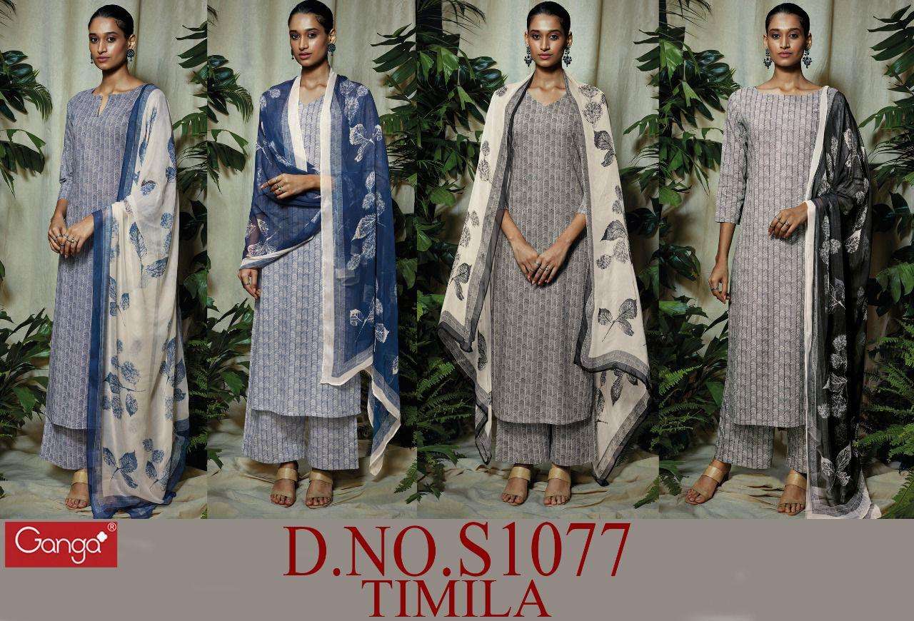 ganga timila 1077 designer premium cotton salwar kameez wholesale price surat